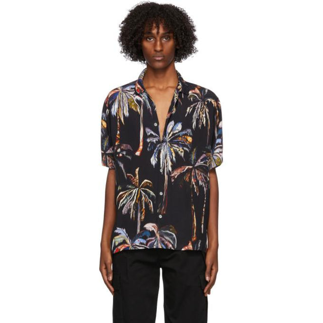 Endless Joy Black Acid Palm Shirt