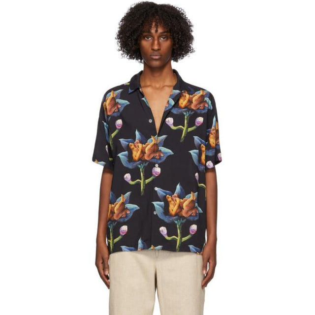 Endless Joy Black Dendrophilia Short Sleeve Shirt