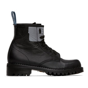 Enfants Riches Deprimes Black Adhesive Boots