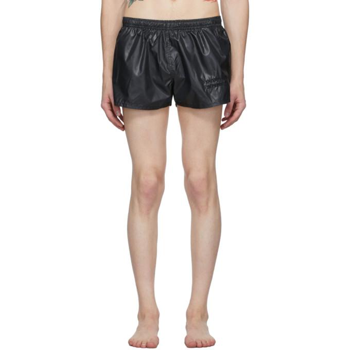 Enfants Riches Deprimes Black Logo Swim Shorts