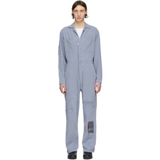 Enfants Riches Deprimes Blue Assemblage Jumpsuit