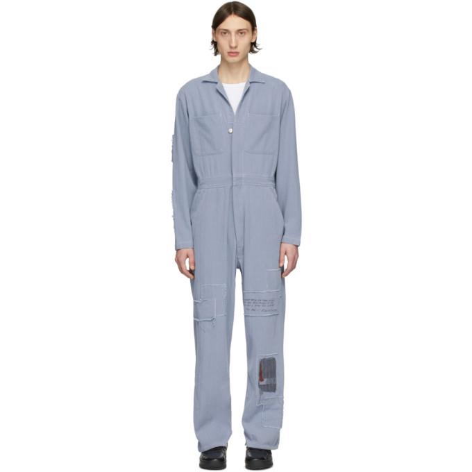 Enfants Riches Deprimes Blue Assemblage Jumpsuit