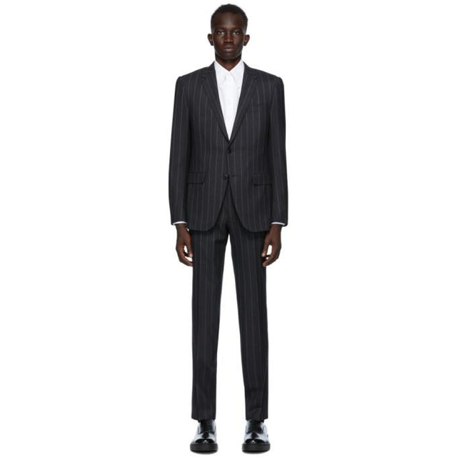 Ermenegildo Zegna Grey Striped City Suit