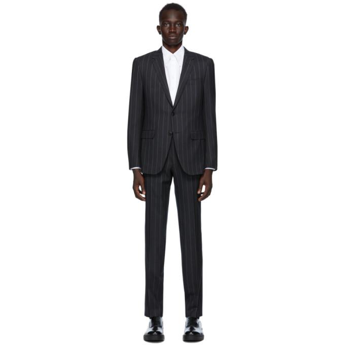 Ermenegildo Zegna Grey Striped City Suit
