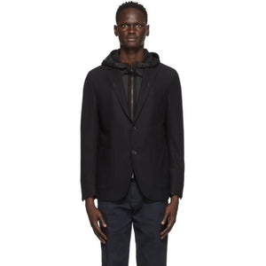 Ermenegildo Zegna Navy Wool Travel Jacket