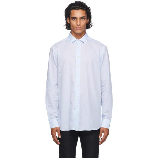 Etro Blue Paisley Shirt