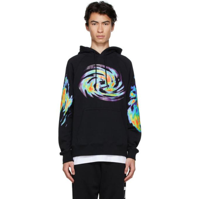 Etudes Black Heat Map Racing Hoodie
