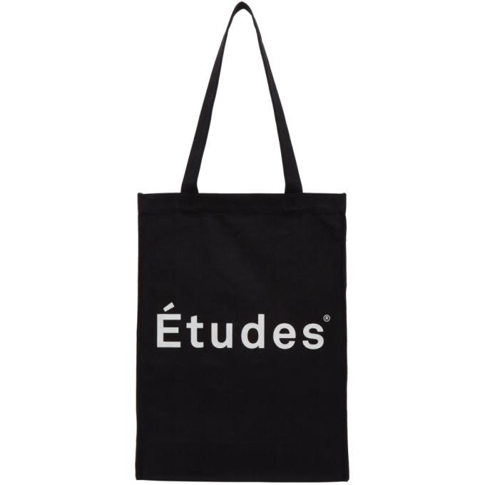 Etudes Black Logo November Tote