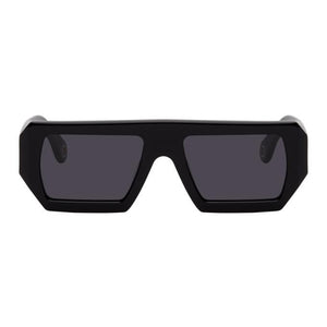 Etudes Black Rectangular Sunglasses