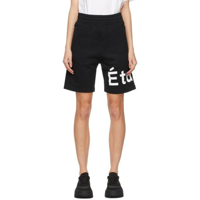 Etudes Black Tempera Shorts