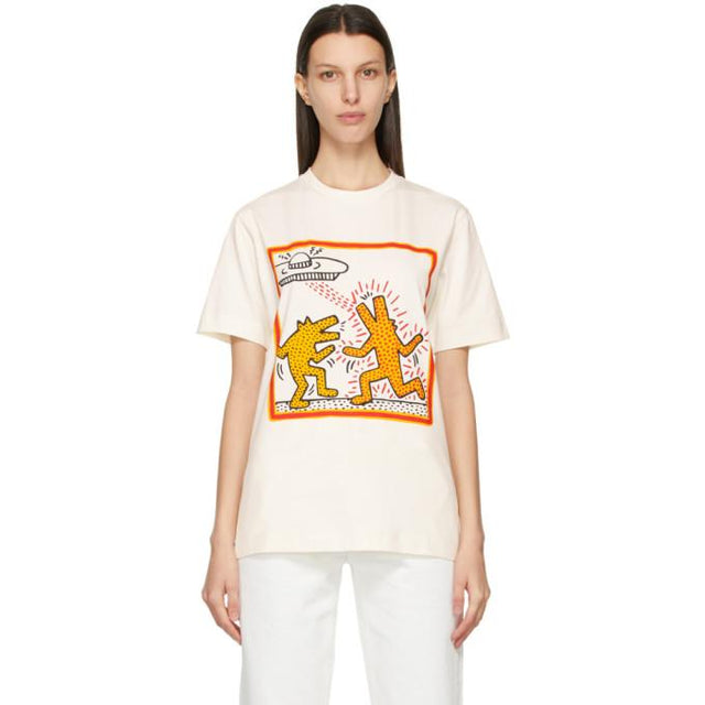 Etudes Off-White Keith Haring Edition Wonder Dancing Dogs T-Shirt