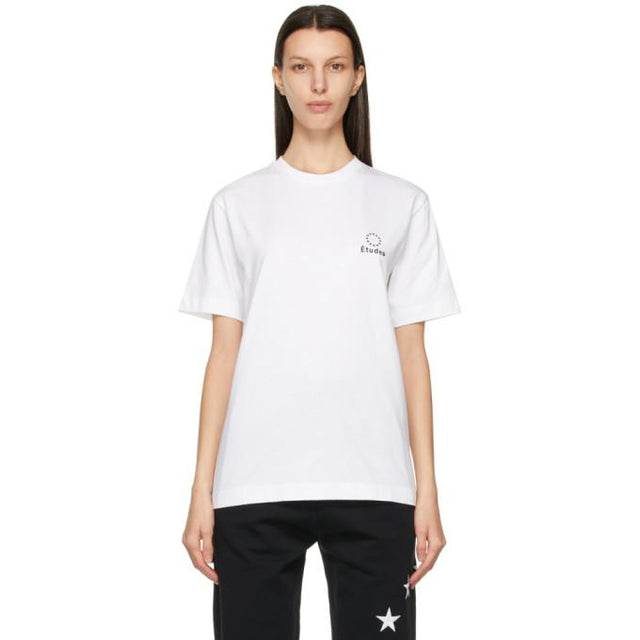 Etudes White Wonder Logo T-Shirt
