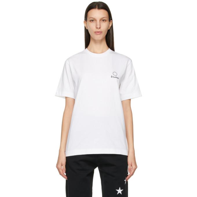 Etudes White Wonder Logo T-Shirt
