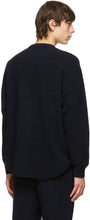 extreme cashmere Navy NÂ°53 Crew Hop Sweater