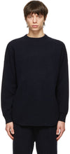 extreme cashmere Navy NÂ°53 Crew Hop Sweater - Pull de sauvoir de château de cachemire extrême n ° 53 - 극단적 인 캐시미어 네이비 Nâ ° 53 크루 홉 스웨터