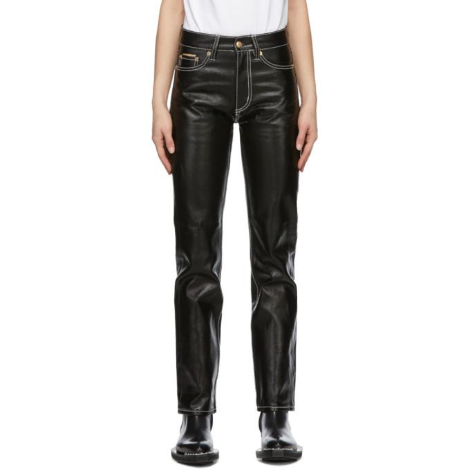 Eytys Black Coated Cypress Jeans – BlackSkinny