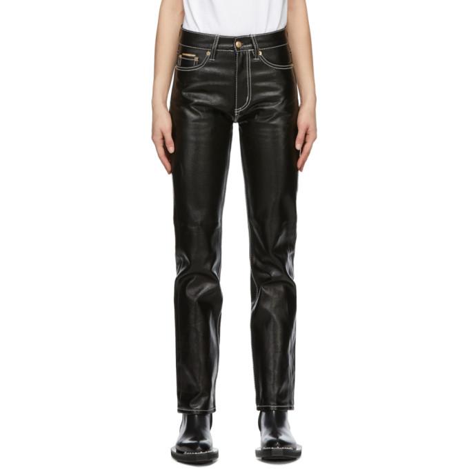Eytys Black Coated Cypress Jeans – BlackSkinny - Main Image
