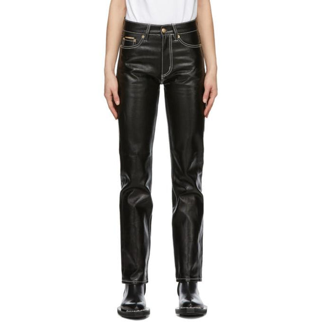 Eytys Black Coated Cypress Jeans