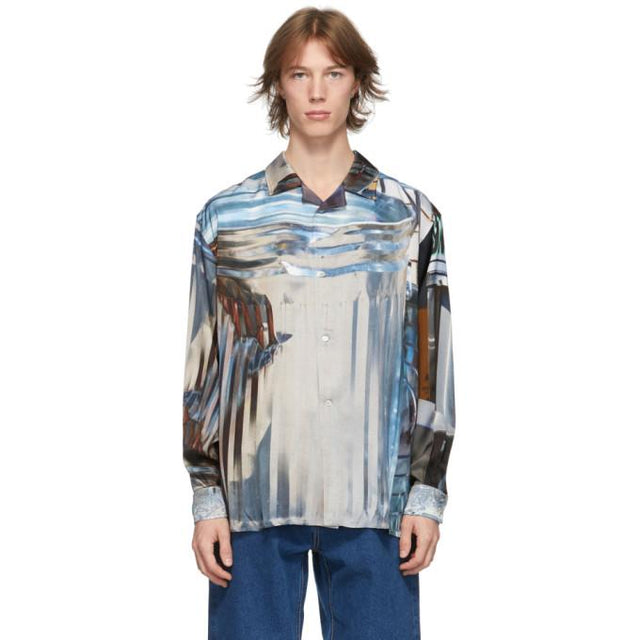 Eytys Multicolor David Brandon Geeting Edition Urban Debris Lumi Shirt