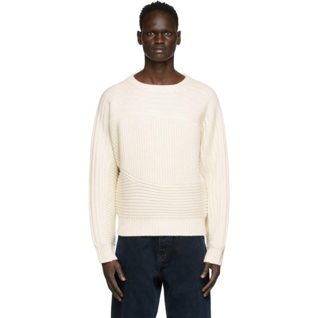 Eytys Off-White Wool Maze Sweater