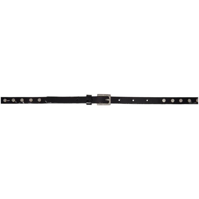 Faith Connexion Navy Studded XL Belt