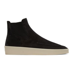Fear of God Black Suede Chelsea Boots