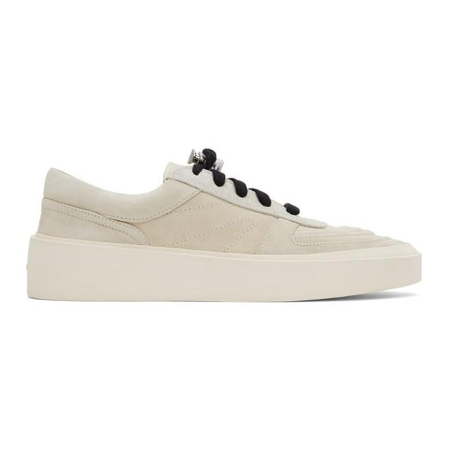 Fear of God Grey Suede Skate Low Sneakers