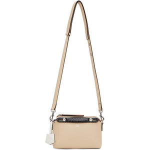 Fendi Beige Snake Mini By The Way Bag