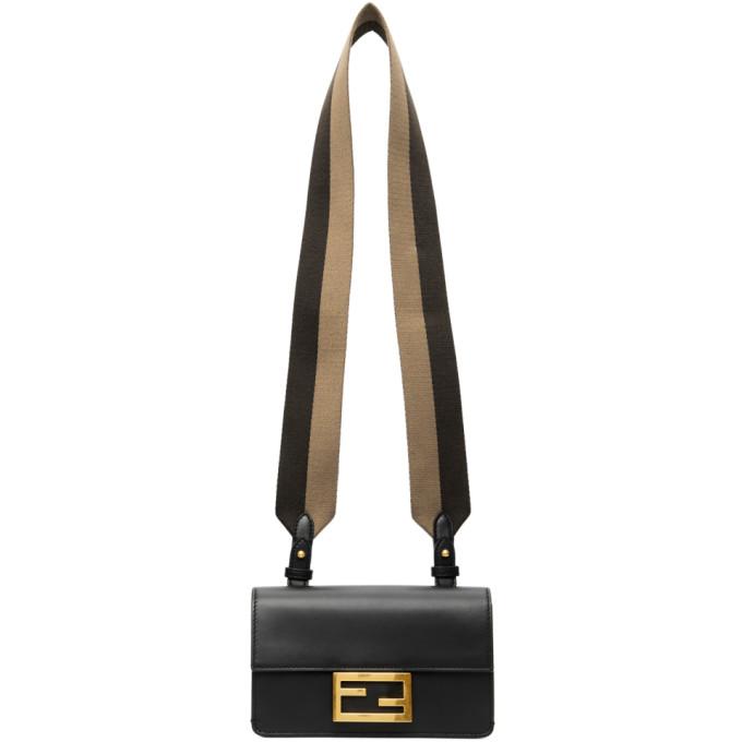 Fendi Black Baguette Bag