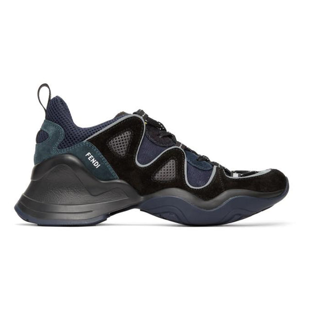 Fendi Black FFluid Sneakers