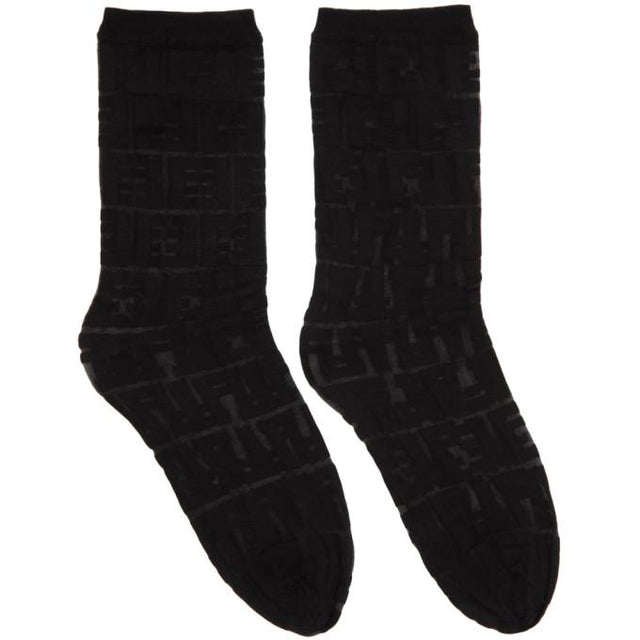 Fendi Black Forever Fendi Socks
