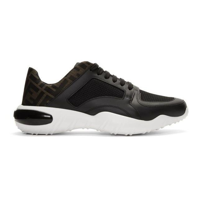 Fendi Black Mesh Forever Fendi Sneakers