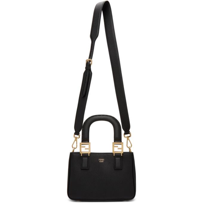 Fendi Black Mini Forever Fendi Bag