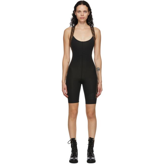 Fendi White Stretch Forever Fendi Fitness Bodysuit – BlackSkinny