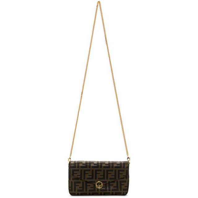 Fendi Brown Forever Fendi Envelope Bag