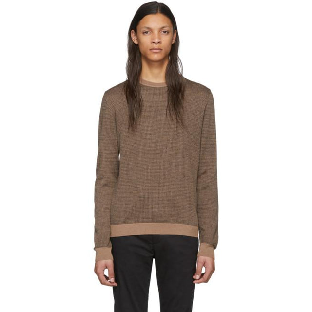 Fendi Brown Wool Forever Fendi Sweater