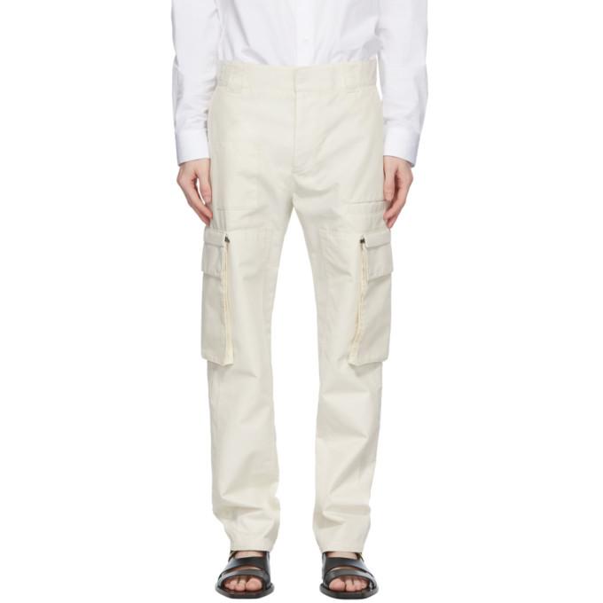 Fendi Off-White Removable Pocket Cargo Pants