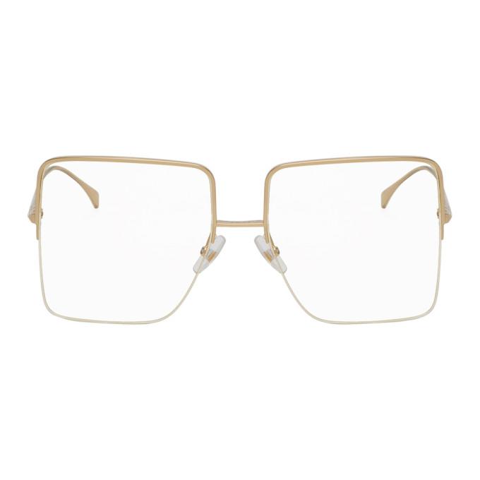 Rose gold hot sale square glasses