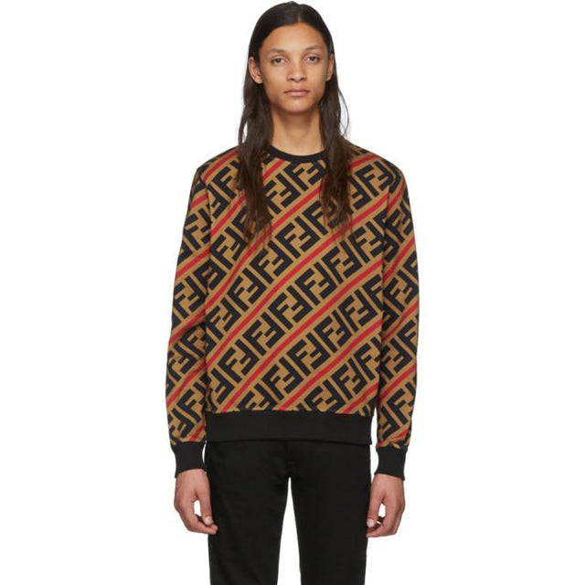 Fendi Tan Forever Fendi Sweatshirt