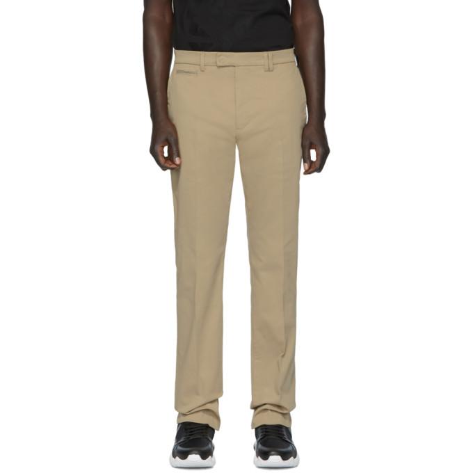 Fendi Tan Stretch Chino Trousers