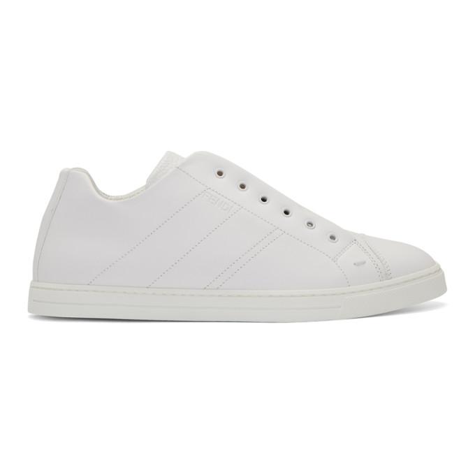 Fendi White Forever Fendi Reloaded Sneakers
