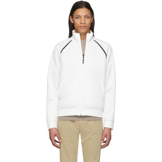 Fendi White Mesh Forever Fendi Jacket