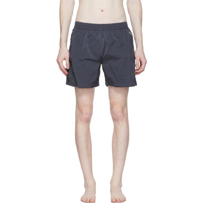 Filling Pieces Blue Nylon Cord Shorts
