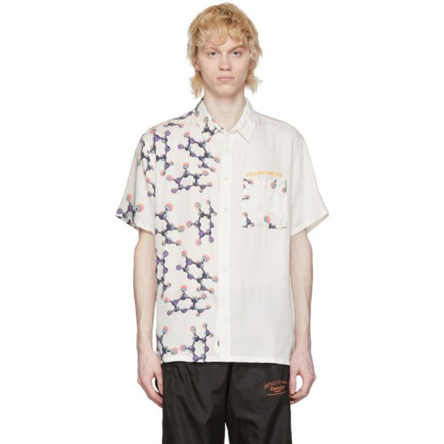 Filling Pieces White Helix Resort Shirt