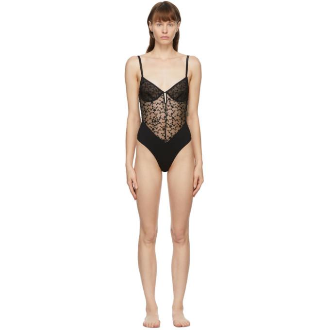 Fleur du Mal Black Star Bodysuit