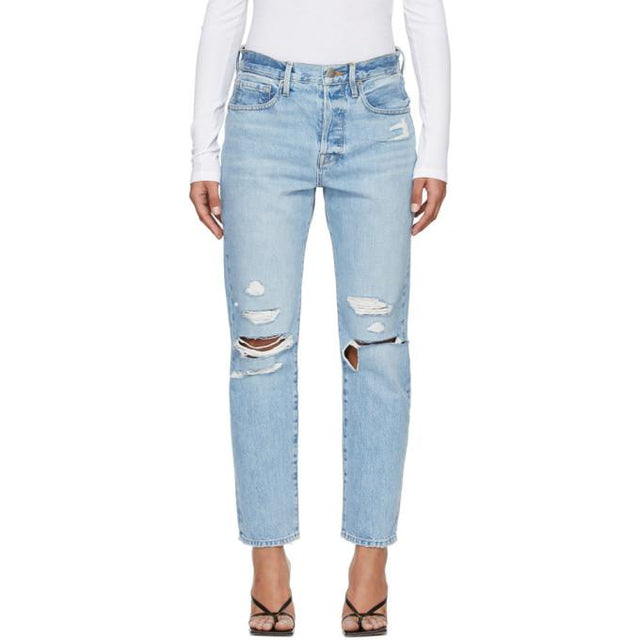 Frame Blue Le Original Mix Pocket Jeans