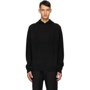 Frenckenberger Black Cashmere Hoodie
