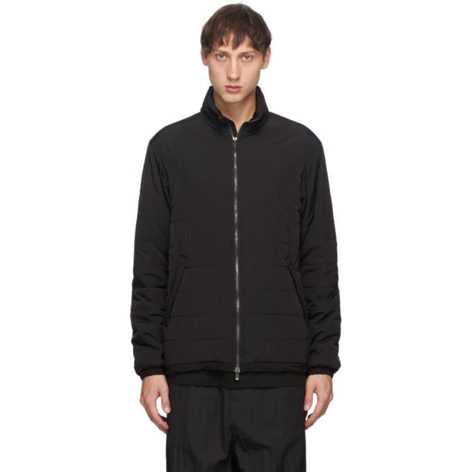 Nylon Puffer Jacket in Black, Venroy