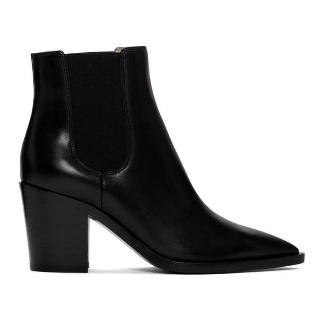 Gianvito Rossi Black Romney Boots