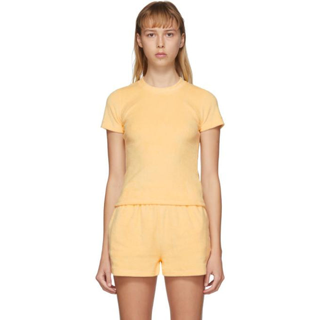 Gil Rodriguez SSENSE Exclusive Yellow Terry Corsica T-Shirt